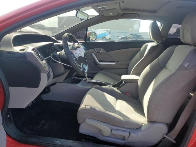 2HGFG3B8XCH542122 - 2012 HONDA CIVIC EX RED photo 7
