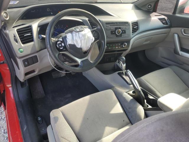 2HGFG3B8XCH542122 - 2012 HONDA CIVIC EX RED photo 8