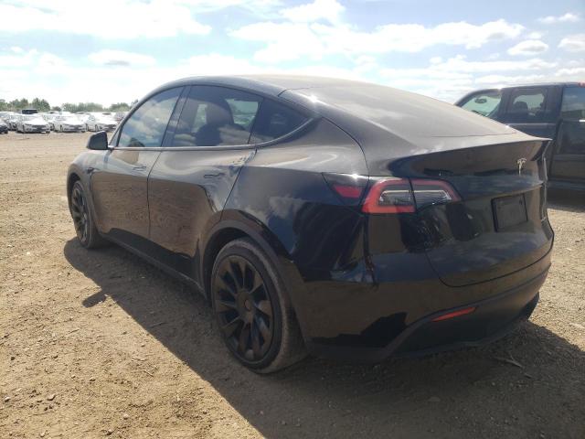 5YJYGDEE0MF107955 - 2021 TESLA MODEL Y 黑色 照片 2
