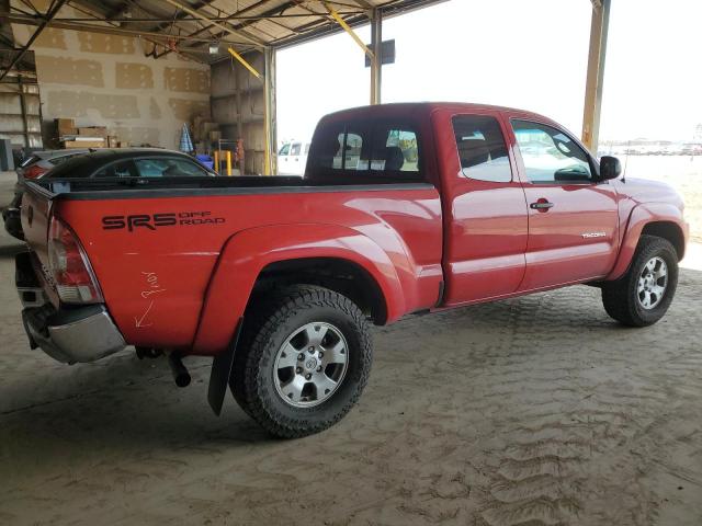 5TETU62N88Z591784 - 2008 TOYOTA TACOMA PRERUNNER ACCESS CAB RED photo 3