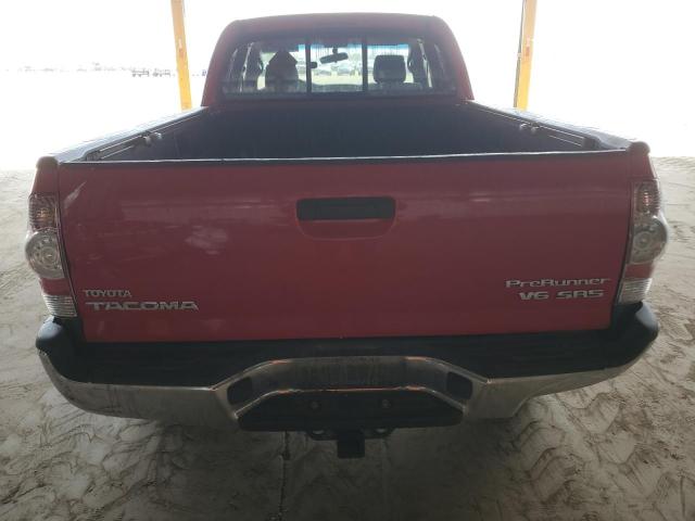 5TETU62N88Z591784 - 2008 TOYOTA TACOMA PRERUNNER ACCESS CAB RED photo 6