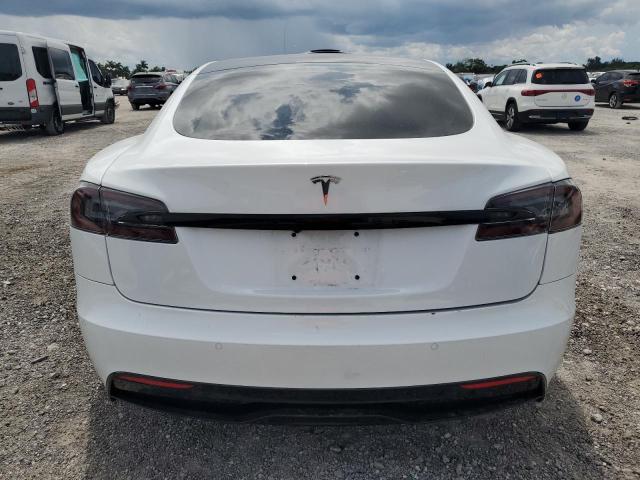 5YJSA1E58NF461147 - 2022 TESLA MODEL S 白色 照片 6