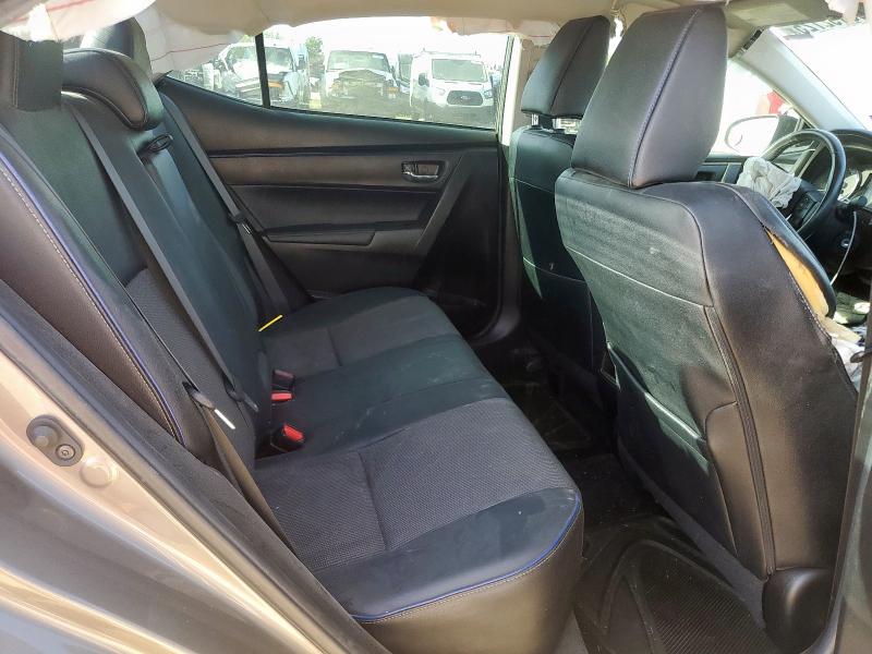 5YFBURHE5JP846553 - 2018 TOYOTA COROLLA L GRAY photo 10