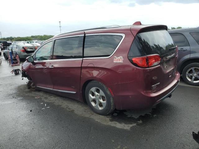 2C4RC1EG1HR659409 - 2017 CHRYSLER PACIFICA TOURING L PLUS MAROON photo 2