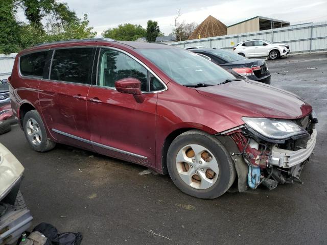 2C4RC1EG1HR659409 - 2017 CHRYSLER PACIFICA TOURING L PLUS MAROON photo 4