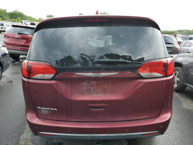 2C4RC1EG1HR659409 - 2017 CHRYSLER PACIFICA TOURING L PLUS MAROON photo 6