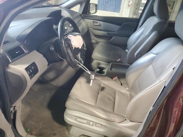 5FNRL5H67CB509531 - 2012 HONDA ODYSSEY EXL ბურგუნდია ფოტო 7