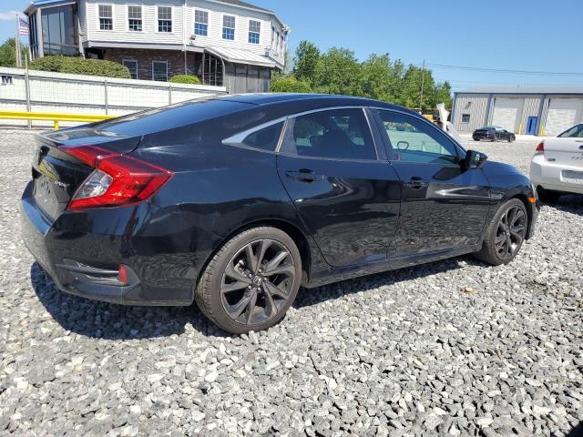 2HGFC2F81MH529566 - 2021 HONDA CIVIC SPORT Чорний фото 3