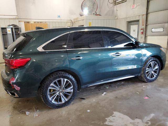 5J8YD4H51KL012255 - 2019 ACURA MDX TECHNOLOGY GREEN photo 3