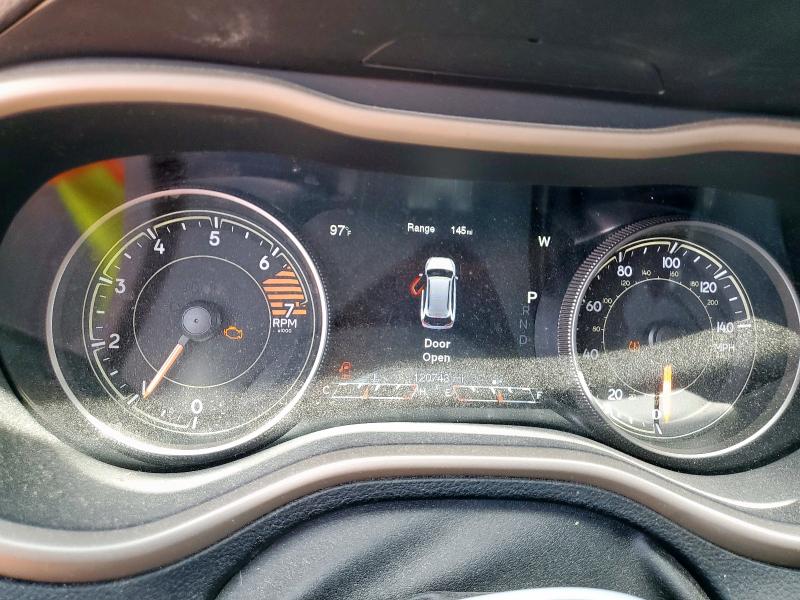 1C4PJLDB9HW542019 - 2017 JEEP CHEROKEE LIMITED 黑色 照片 9