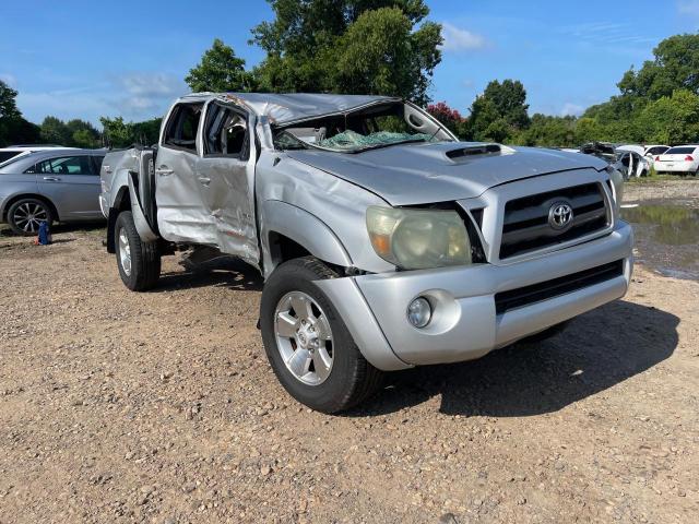 5TEJU4GN5AZ688838 - 2010 TOYOTA TACOMA DOUBLE CAB PRERUNNER SILVER photo 1