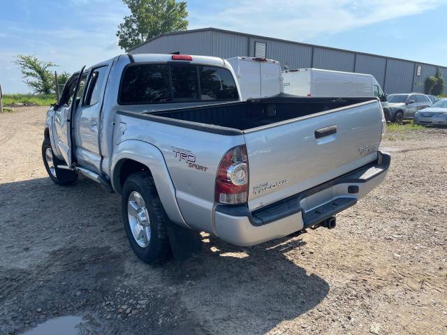5TEJU4GN5AZ688838 - 2010 TOYOTA TACOMA DOUBLE CAB PRERUNNER SILVER photo 3