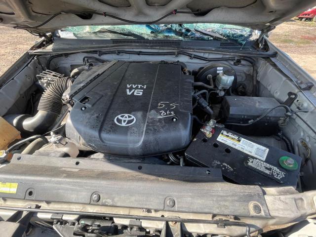 5TEJU4GN5AZ688838 - 2010 TOYOTA TACOMA DOUBLE CAB PRERUNNER SILVER photo 7