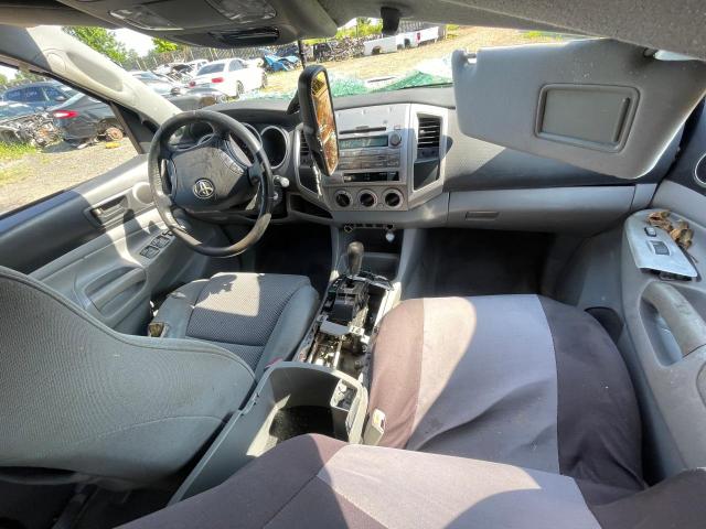 5TEJU4GN5AZ688838 - 2010 TOYOTA TACOMA DOUBLE CAB PRERUNNER SILVER photo 9