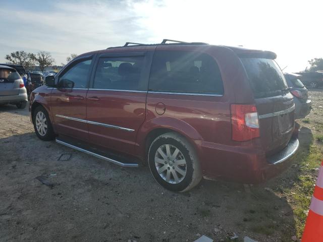 2A4RR8DG9BR716028 - 2011 CHRYSLER TOWN & COU TOURING L RED photo 2
