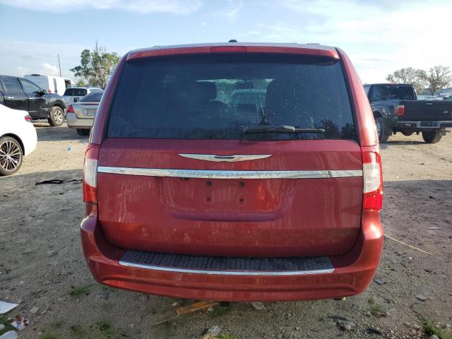 2A4RR8DG9BR716028 - 2011 CHRYSLER TOWN & COU TOURING L RED photo 6