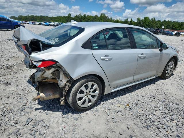 5YFEPMAE8MP240797 - 2021 TOYOTA COROLLA LE 银色 照片 3