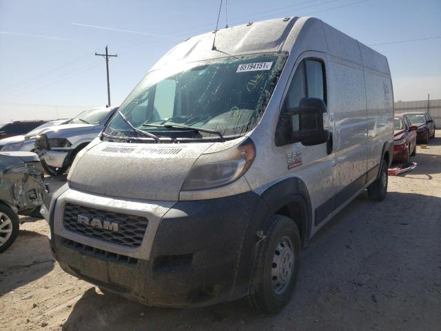 3C6TRVDG5LE133170 - 2020 RAM PROMASTER 2500 HIGH فضي صورة 2