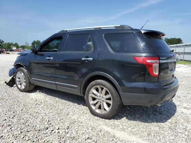 1FM5K8D89EGB50942 - 2014 FORD EXPLORER XLT BLACK photo 2