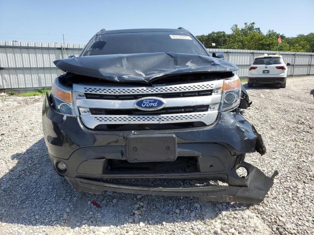 1FM5K8D89EGB50942 - 2014 FORD EXPLORER XLT BLACK photo 5