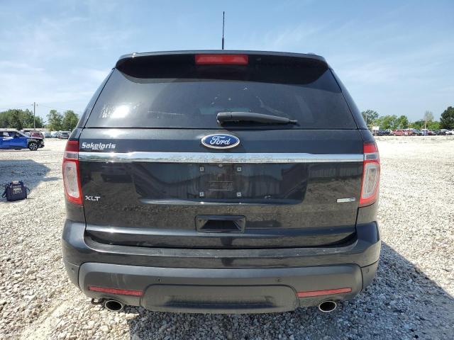 1FM5K8D89EGB50942 - 2014 FORD EXPLORER XLT BLACK photo 6