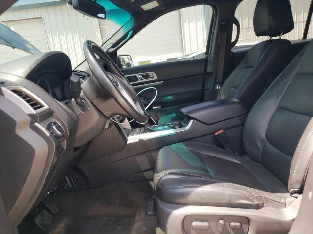 1FM5K8D89EGB50942 - 2014 FORD EXPLORER XLT BLACK photo 7