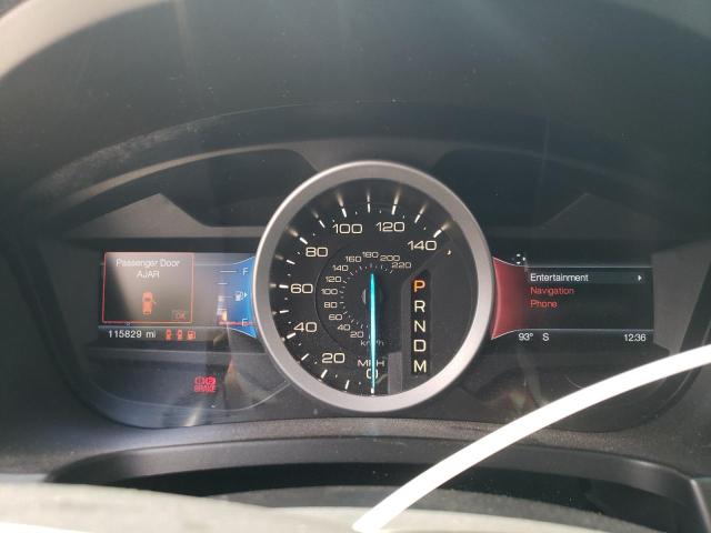 1FM5K8D89EGB50942 - 2014 FORD EXPLORER XLT BLACK photo 9