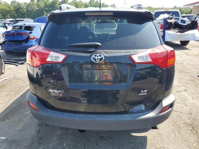 2T3BFREVXFW255095 - 2015 TOYOTA RAV4 LE BLACK photo 6