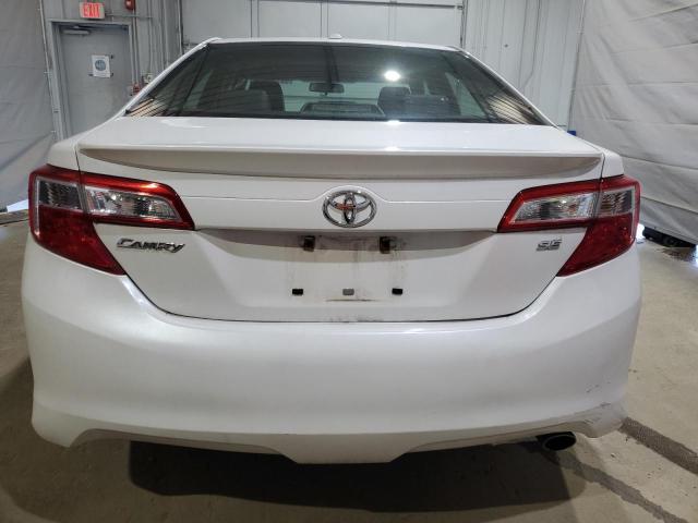 4T1BF1FK9CU623115 - 2012 TOYOTA CAMRY BASE WHITE photo 6