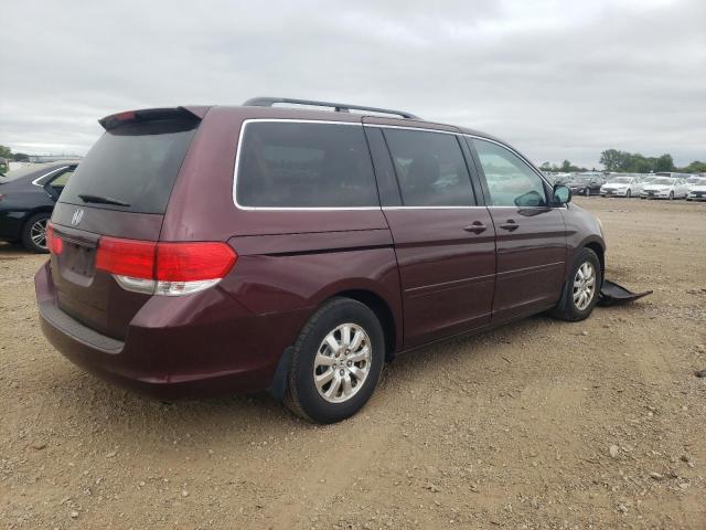 5FNRL3H74AB058486 - 2010 HONDA ODYSSEY EXL BURGUNDY photo 3