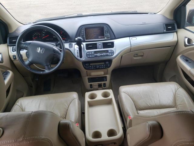 5FNRL3H74AB058486 - 2010 HONDA ODYSSEY EXL BURGUNDY photo 8