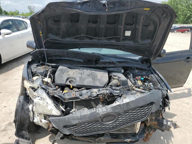 2T1BU4EE2AC319982 - 2010 TOYOTA COROLLA BASE Czarny zdjęcie 11