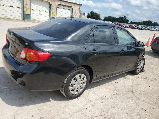 2T1BU4EE2AC319982 - 2010 TOYOTA COROLLA BASE Czarny zdjęcie 3