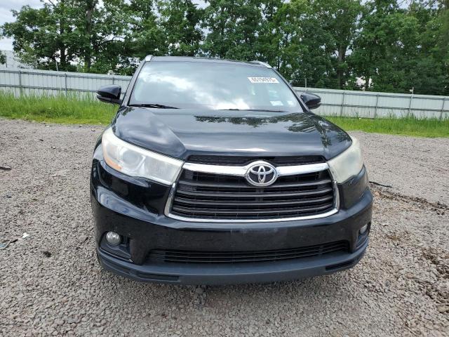 5TDJKRFH2ES048863 - 2014 TOYOTA HIGHLANDER XLE შავი ფოტო 5
