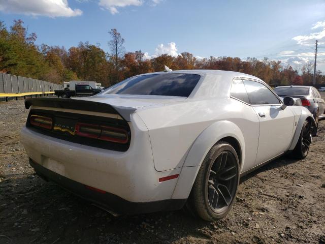 2C3CDZFJ1LH128872 - 2020 DODGE CHALLENGER R/T SCAT PACK WHITE photo 4