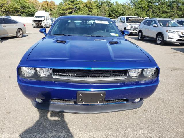 2C3CDYAG5CH238989 - 2012 DODGE CHALLENGER SXT BLUE photo 5