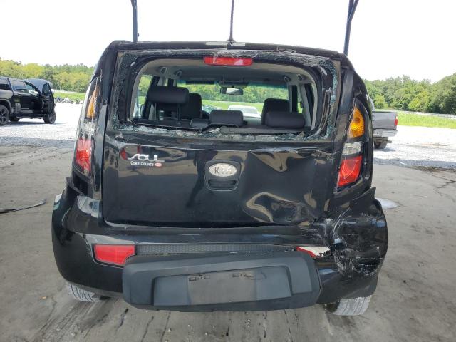 KNDJT2A1XA7106026 - 2010 KIA SOUL BLACK photo 6