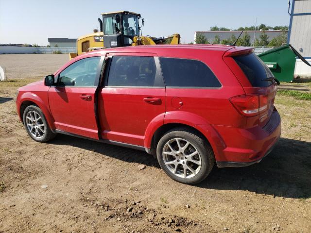 3C4PDDEG0JT464152 - 2018 DODGE JOURNEY GT RED photo 2