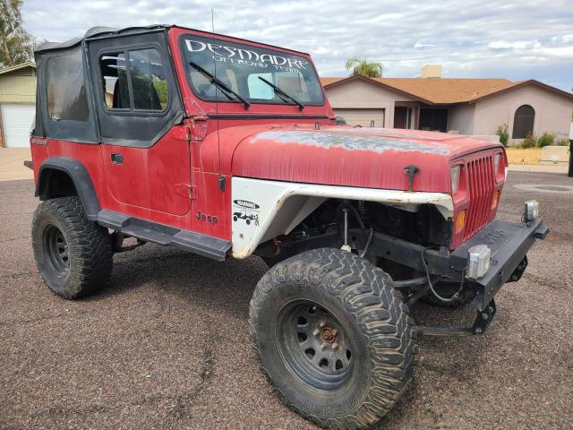 2BCCL81J9HB513673 - 1987 JEEP WRANGLER RED photo 1