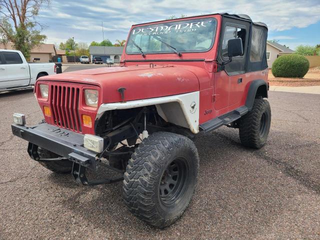2BCCL81J9HB513673 - 1987 JEEP WRANGLER RED photo 2