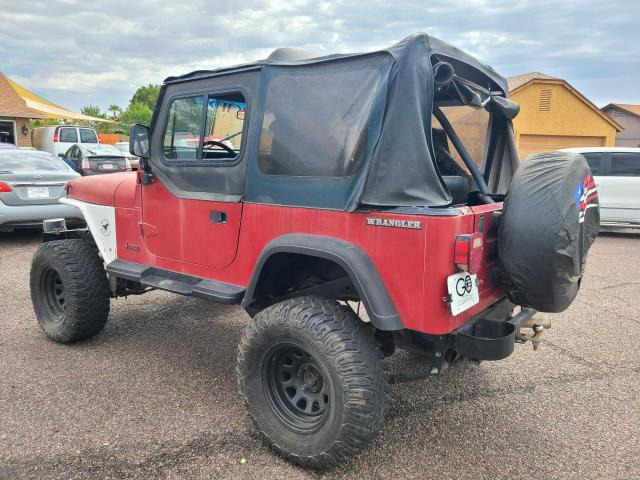 2BCCL81J9HB513673 - 1987 JEEP WRANGLER RED photo 3