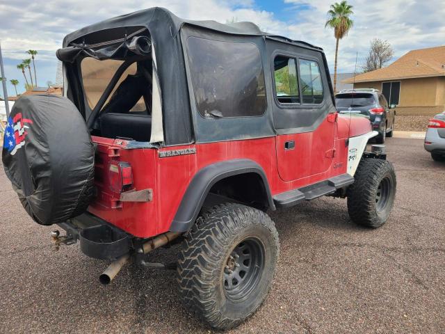 2BCCL81J9HB513673 - 1987 JEEP WRANGLER RED photo 4