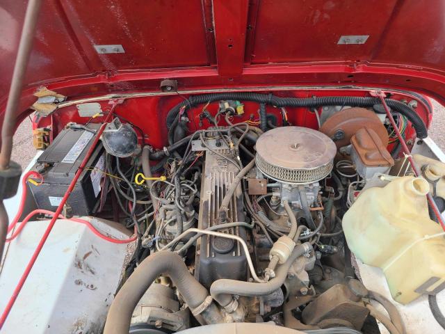 2BCCL81J9HB513673 - 1987 JEEP WRANGLER RED photo 7