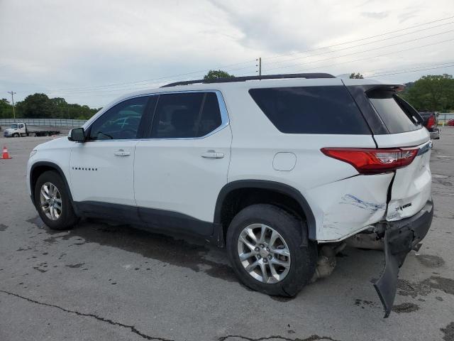 1GNERGKW1KJ229037 - 2019 CHEVROLET TRAVERSE LT Blanco foto 2
