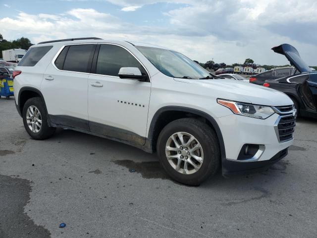 1GNERGKW1KJ229037 - 2019 CHEVROLET TRAVERSE LT Blanco foto 4