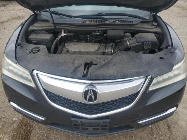 5FRYD4H4XGB030672 - 2016 ACURA MDX TECHNOLOGY Մոխրագույն լուսանկար 12