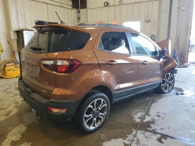 MAJ6S3JL4LC389202 - 2020 FORD ECOSPORT SES ORANGE photo 3
