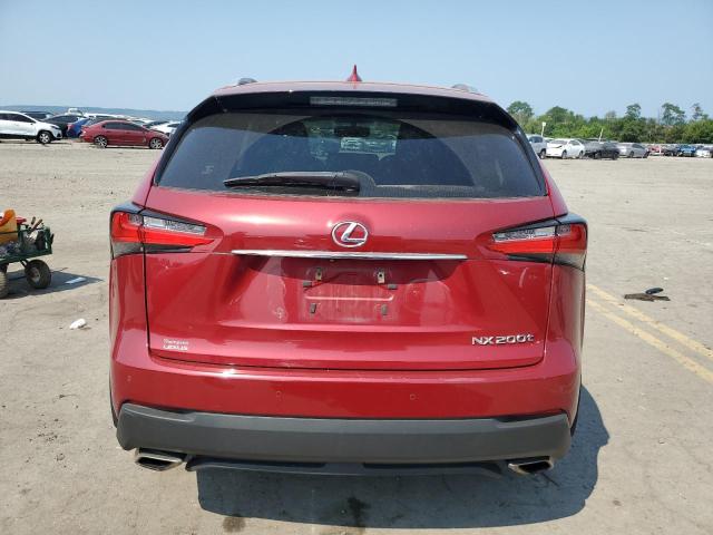 JTJBARBZ7G2095030 - 2016 LEXUS NX 200T BASE RED photo 6