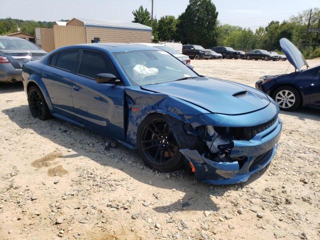 2C3CDXGJ2PH502852 - 2023 DODGE CHARGER SCAT PACK BLUE photo 4