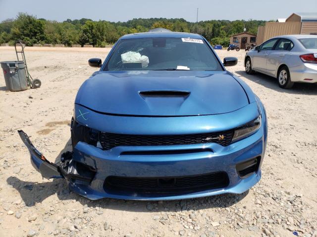 2C3CDXGJ2PH502852 - 2023 DODGE CHARGER SCAT PACK BLUE photo 5